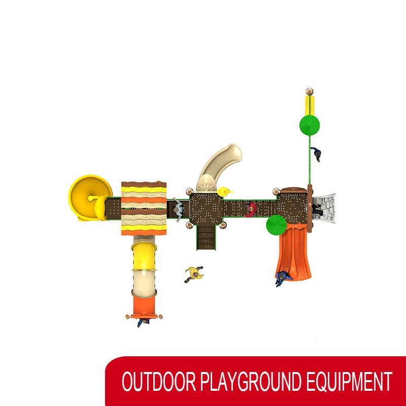 2022 China Manufacturer Kids Garden Plastic Toy Outdoor Playground Equipment