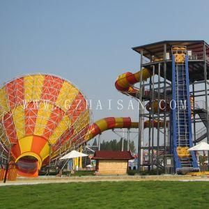 Commerical TUV Certified Tornado Fiberglass Water Slides in The Water Park for Sale Made in China