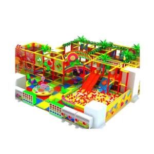 New Products Candy Style Children Foam Pipe Indoor Playground Equipment with Plastic Slides