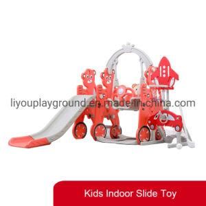 Multi Function Kids Indoor Slide Playground Plastic Bear Slide for Home