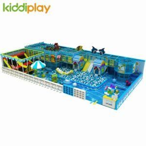 Multi-Functional Blue Ocean Theme Kids Indoor Playground for Sale
