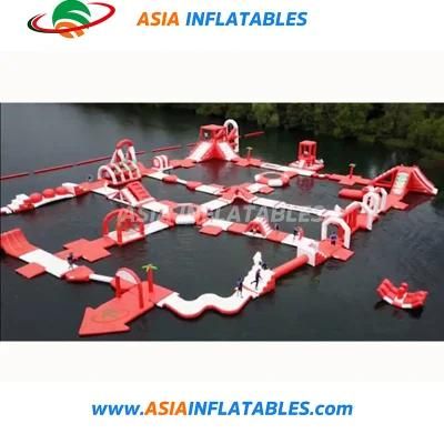 Inflatable Sea Resort Floating Water Park Inflatable Aqua Park