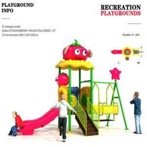 Children Top Quality Newest Fun Plastic Kids Outdoor Playground