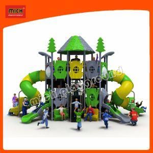 Popular Children Outside Playground Equipment Tube Slide