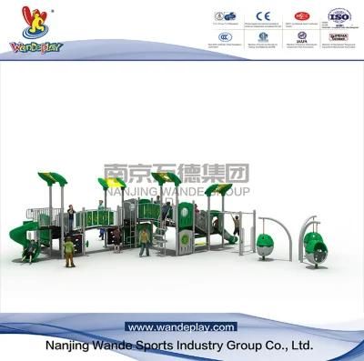 Amusement Park Slide Kids Outdoor Equipment Plastic Playground for Kids