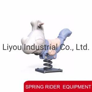 Indoor Playground Equipment Commercial Nice International Wooden Plastic Spring Ride