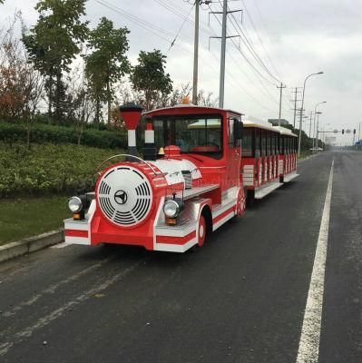 Kids Electric Amusement Train Rides, Ce Approval Trackless Train