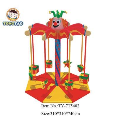 Red Color Electric Carousel Used for Kiddie Rides