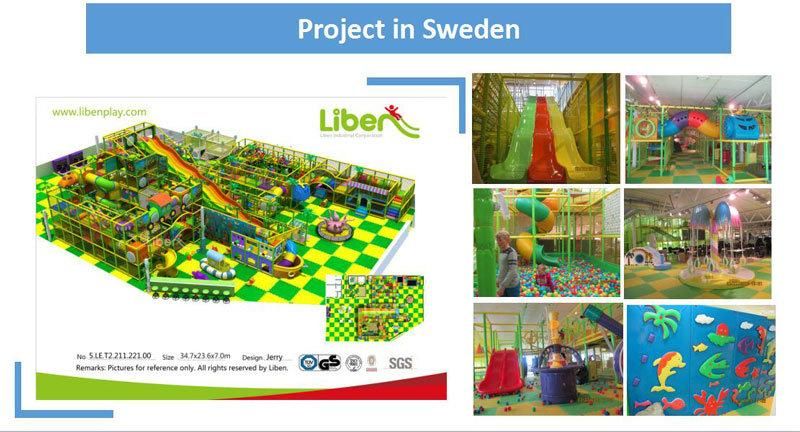 Plastic Zone with Free Customized Design Kids Adventure Play Soft
