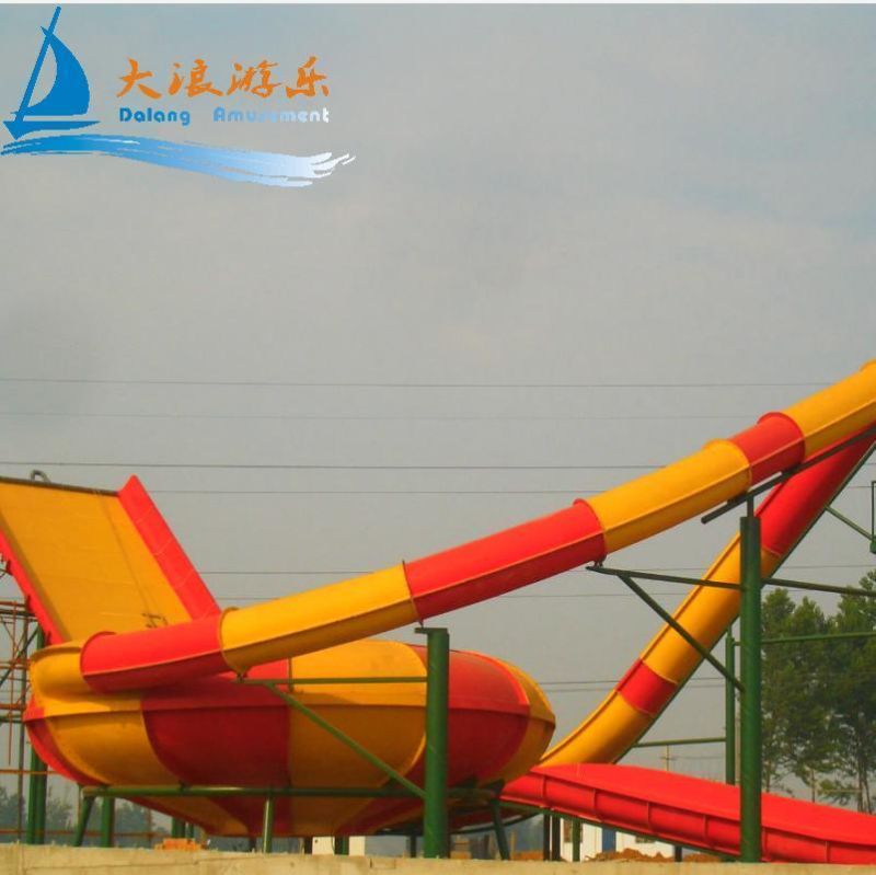 Waterpark Slides Amusement Park Equipment Space Hole Water Slide Indoor Slide Commercial