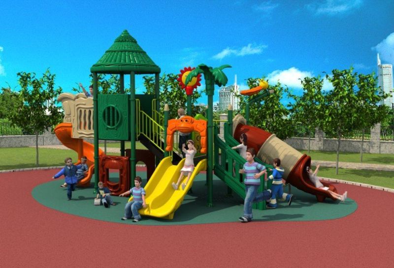 Wholesale Cheap Preschool Outdoor Playground, Children′s Slide Equipment