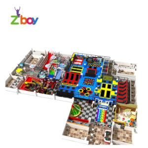 Kids Plastic Type Playground Equipment, Factory Made Children Commercial Used Indoor Playground Equipment