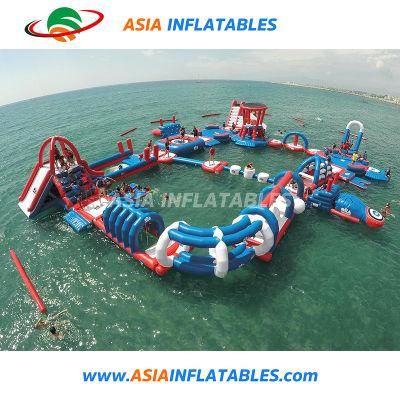 Water Playground Inflatable Sports Water Park Aqua Park with Obstacle Courses