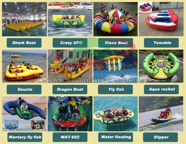 8 Person Spinning Boat Inflatable Disco Boat Twister Lounge