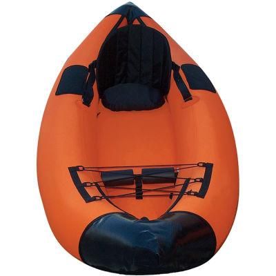 Inflatable Dinghy Boat for Single Person with Paddle
