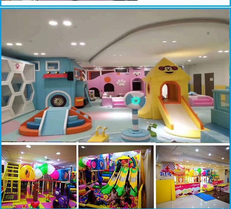 China PVC Soft Play Indoor Playgrounds Electric Rocking Animals Soft Play Electric Swing Play Equipment