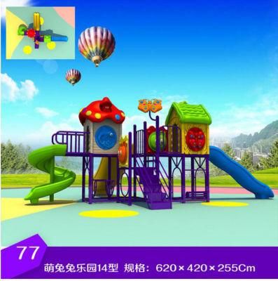 Popular Sales Big and Small Kid Slide for Outdoor Playground