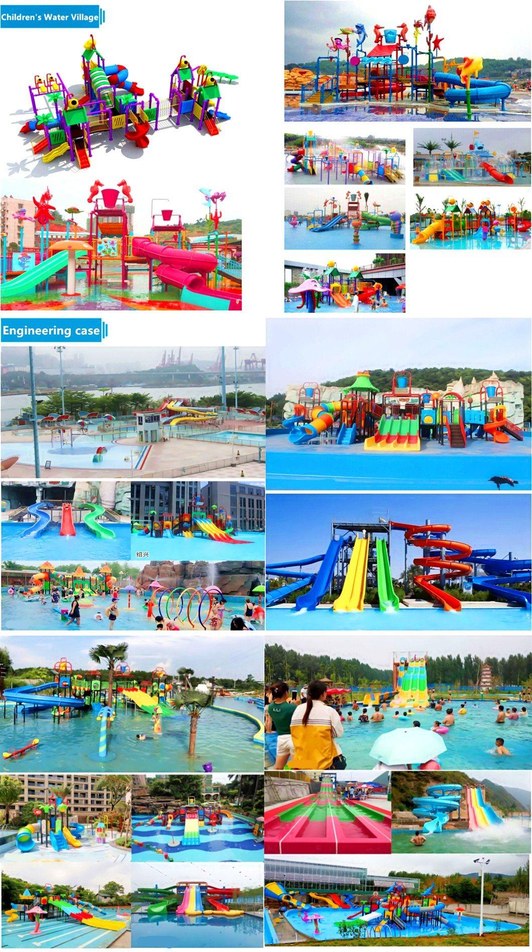 Children′s Outdoor Large Water Park FRP Fiberglass Slide Amusement Equipment