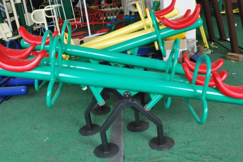 New Design Seesaw Children Outdoor Playground Equipment PE Board Rocking Equipment Customize Available