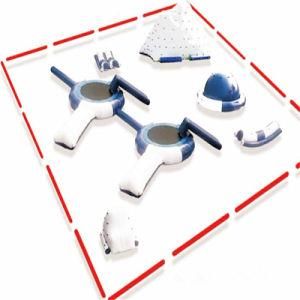 Commercial Floating Aqua Inflatable Water Sports Park for Lake