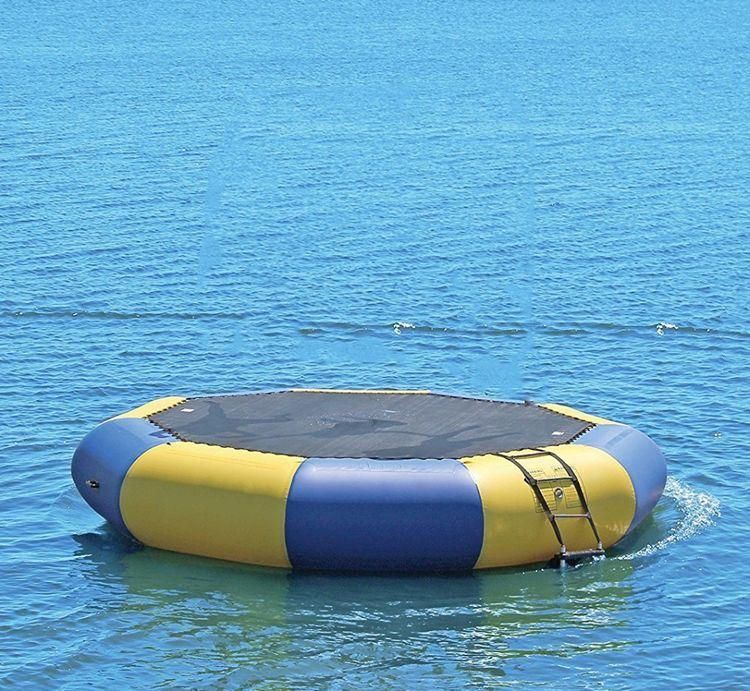 Inflatable Floating Water Jumping Bed Air Trampoline