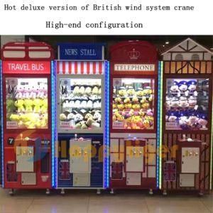 2017 Sell Like Cakes Toy Claw Crane Machine Arcade Claw Game LED Crane Claw Machine