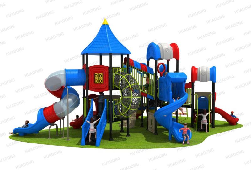 House Series Outdoor Playground Amusement Park Children Slide Equipment