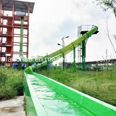 Large Aqualoop Water Slide for Outdoor Playground Park
