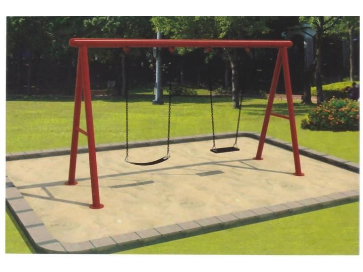 Outdoor Metal Swing for Kids