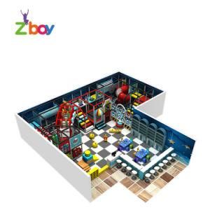 China Top Non Flammable Indoor Playground Manufacturer 3D Running Toddler Area