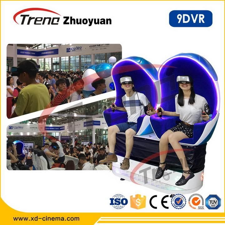 2 Seats 9d Vr Glass Virtual Reality 9d Cinema Simulator