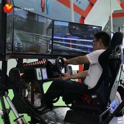 New Electric 360 Degree F1 3 Screens Car Racing Simulator