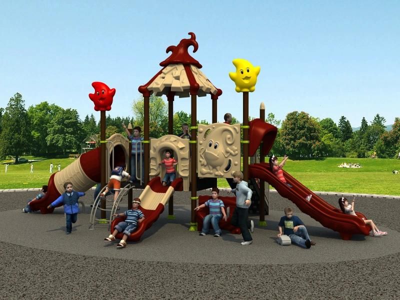 Magic House Serie Outdoor Playground Park Amusement Slide Equipment