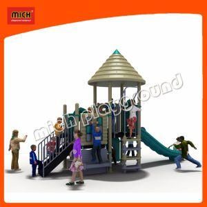 Small Preschool Plastic Slide Outdoor Playground
