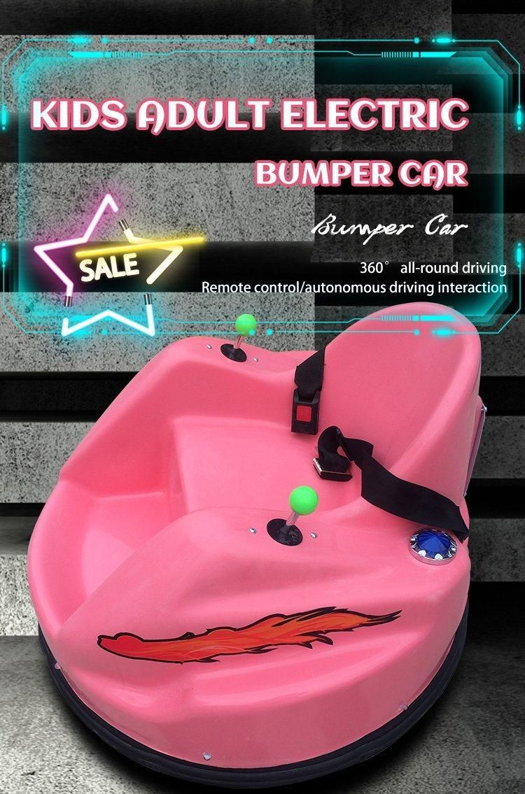 Round Children Fiberglass Bumper Car for Sale