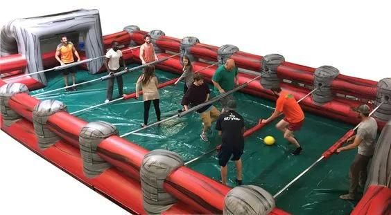 Inflatable Football Pitch Soccer Field on Sale for Outdoor Game