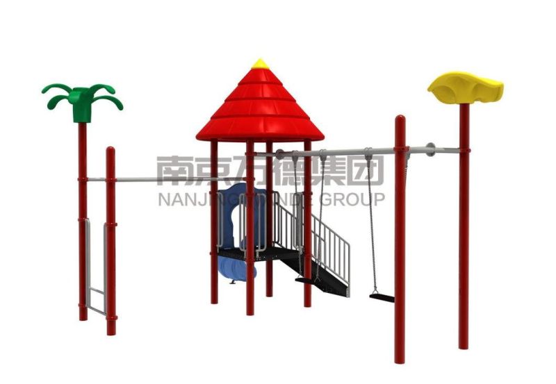 Amusement Park Playsets Kindergarten Kids Toy Children Water Park Slide Games Children Outdoor Playground Equipment with Swing