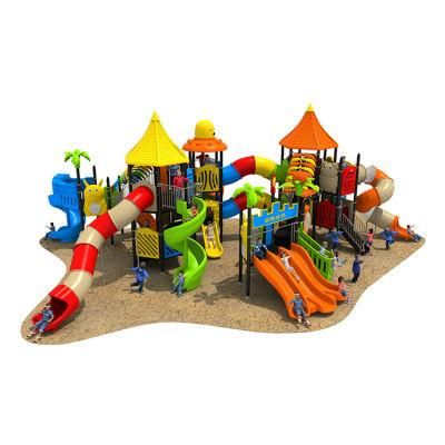 Hot New Products Kindergarten Kids Slide Outdoor Playground