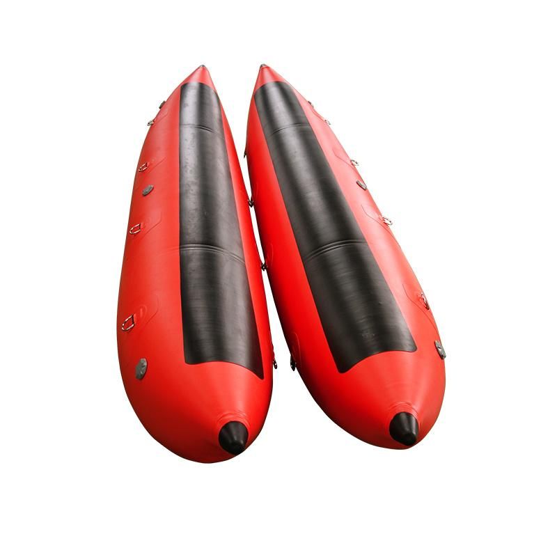 Inflatable Pontoon Boat Platform PVC Inflatable Banana Pontoon Tube Buoy Water Games