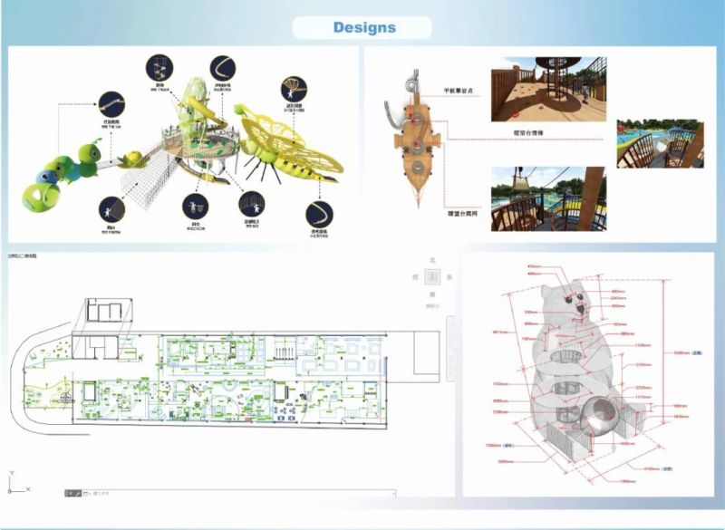 Customized Outdoor Children′ S Playground Indoor Amusement Park Equipment Slide