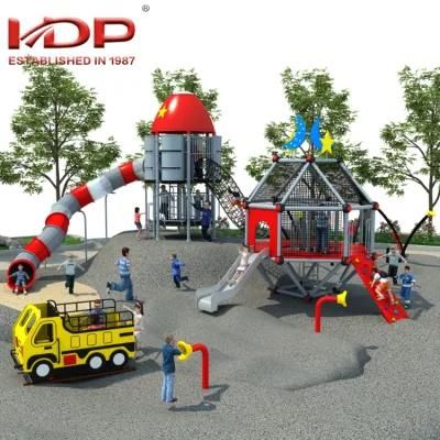 Large Children Outdoor Slide Fun The Firmament Theme Playground Park