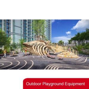 Liyou Customized Outdoor Children Playground Equipment with Stainless Slides