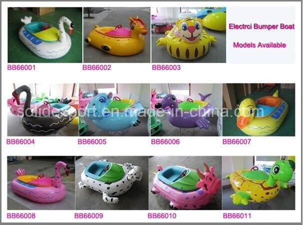 Most Popular Animal Design Tire Aqua Kids Electric Bumper Boats