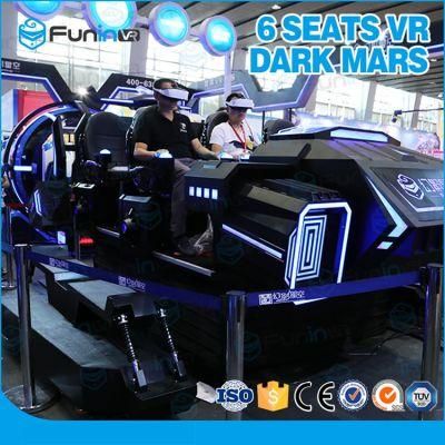 6 Players Virtual Reality Systems Vr Game Car Movie Simulator