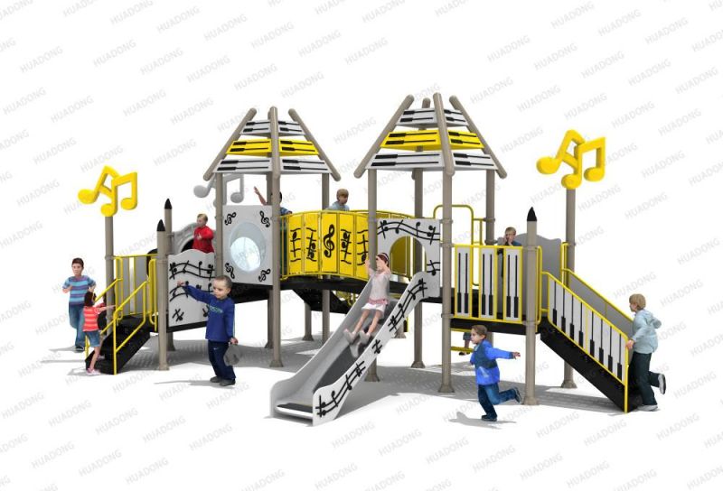 PE Plate Series Outdoor Playground Kids Slide