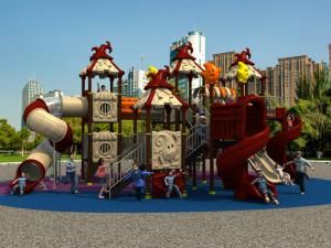 Hot Sell Plastic Material and Outdoor Playground Type Kids Play Equipment (HD15A-055A)