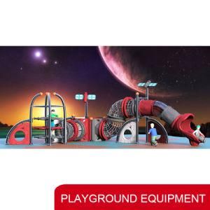 Kindergarten Outdoor Plastic Children Outdoor Playground of Tube Spirial Slides Equipment Toys