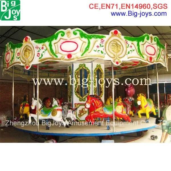 16 Seats Kids Carousel Rides, Merry Go Round Ride, Children Carrousel Rides for Sale
