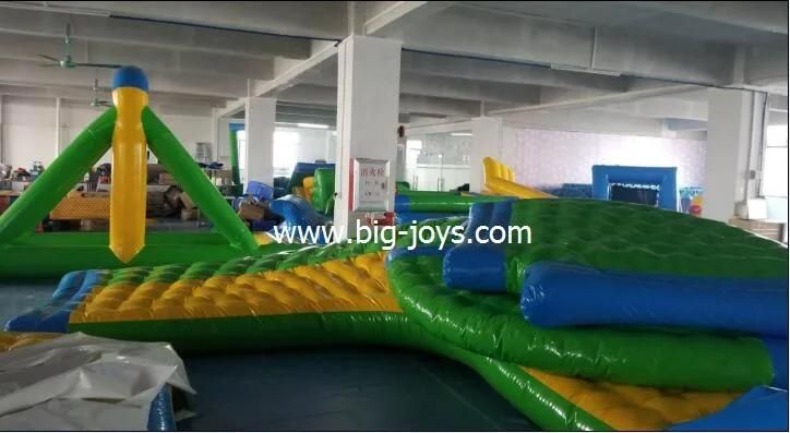 Customized Inflatable Floating Water Park Equipment Giant Inflatable Water Games for Adult
