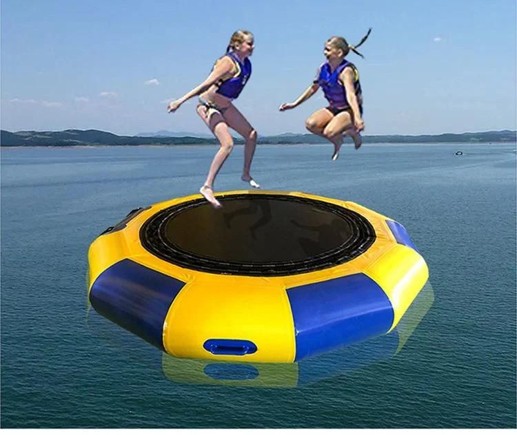 Inflatable Trampoline Water Jump Bed Air Bouncer